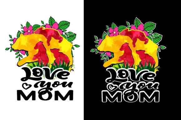 Bear Mom and Baby Mother’s Day