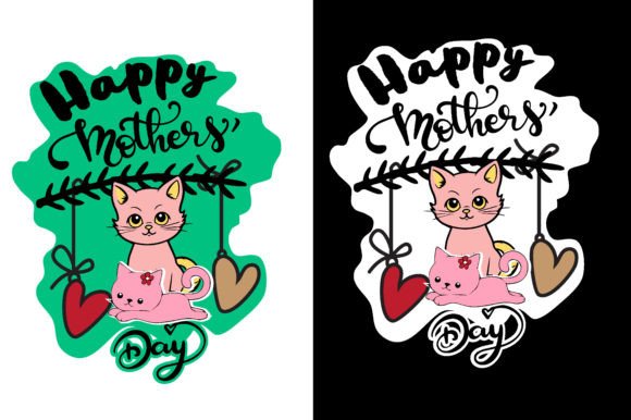 Cat Mom and Baby Mother’s Day