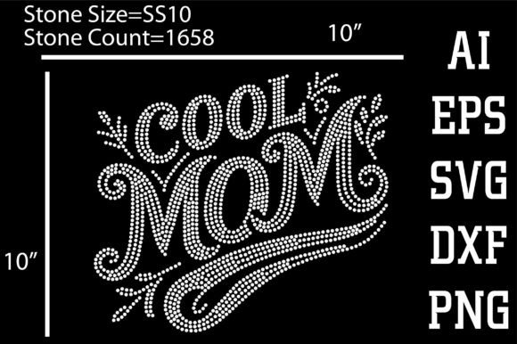 Cool Mom, Rhinestone Design