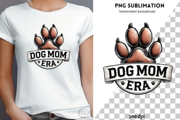 Dog Mom Era PNG, Sublimation Design