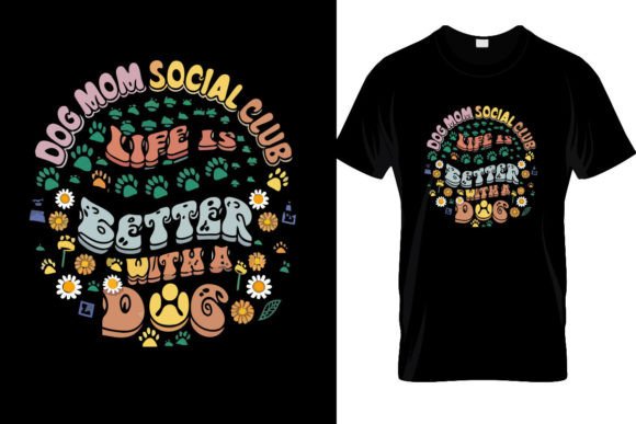 Dog Mom Social Club PNG Sublimation