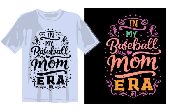 In My Baseball Mom Era Baseball Tshirt