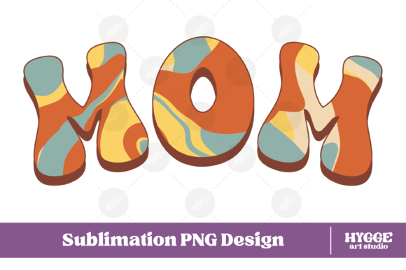 Mom PNG Retro Mother’s Day Sublimation