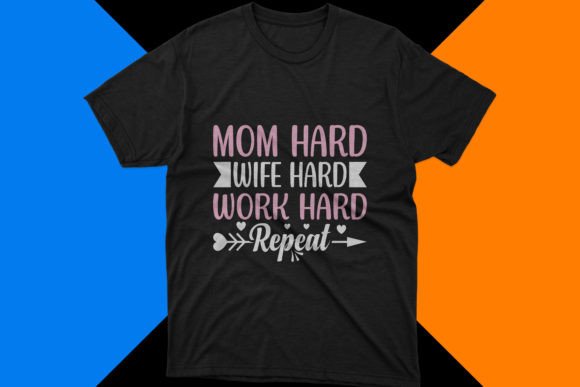Mother Day SVG Typography T-shirt Design