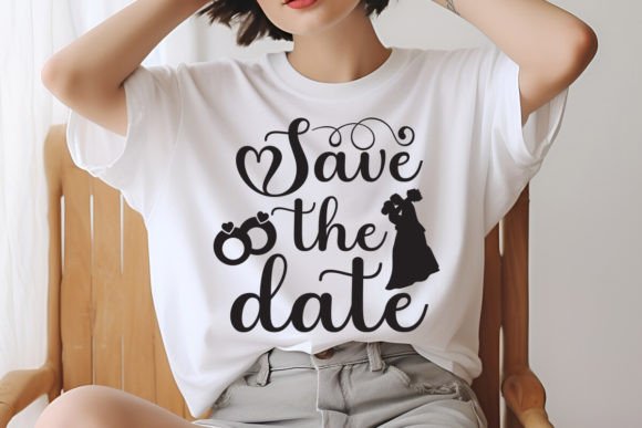 Save the Date SVG Design