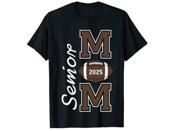 Semon Mom Football T-Shirt Design
