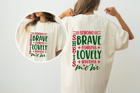She is Mom: Mother’s Day T-Shirt Design