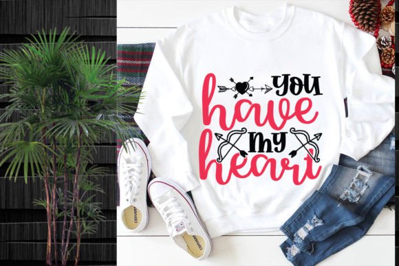 You Have My Heart SVG Design